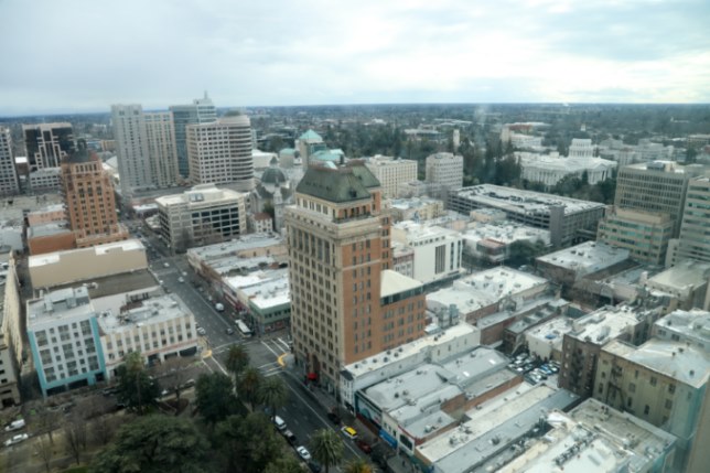 View from a conference room